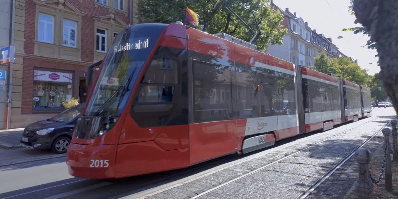 Bestens angebunden mit der Straßenbahnlinie 6